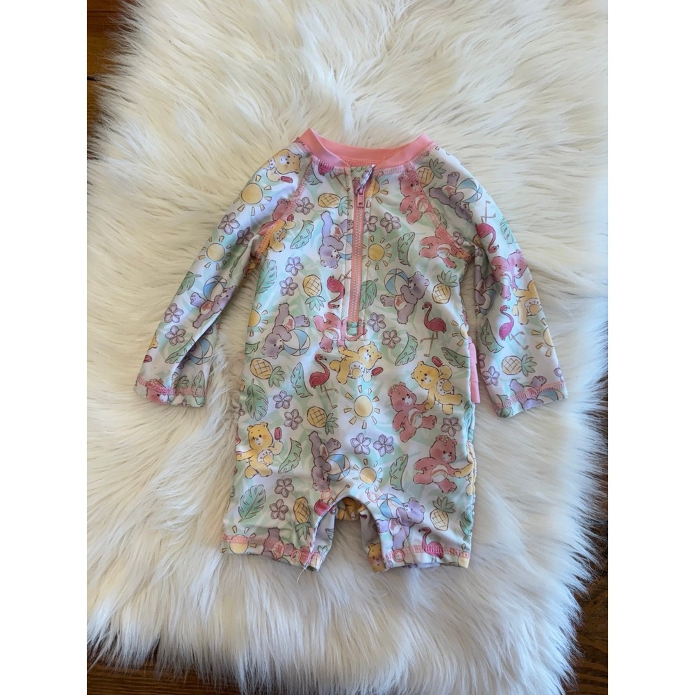 Care Bears swimsuit ruffled butt size 6/9m‎